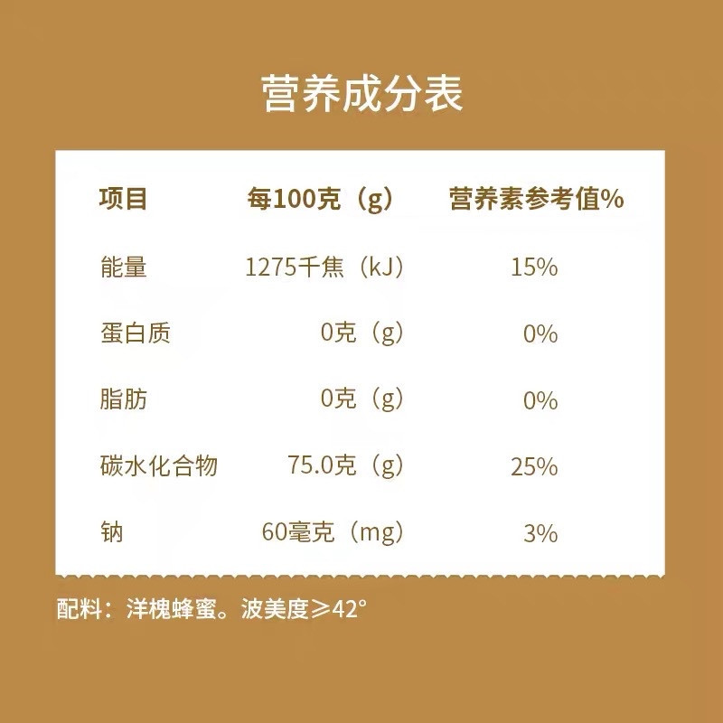 洋槐蜂蜜