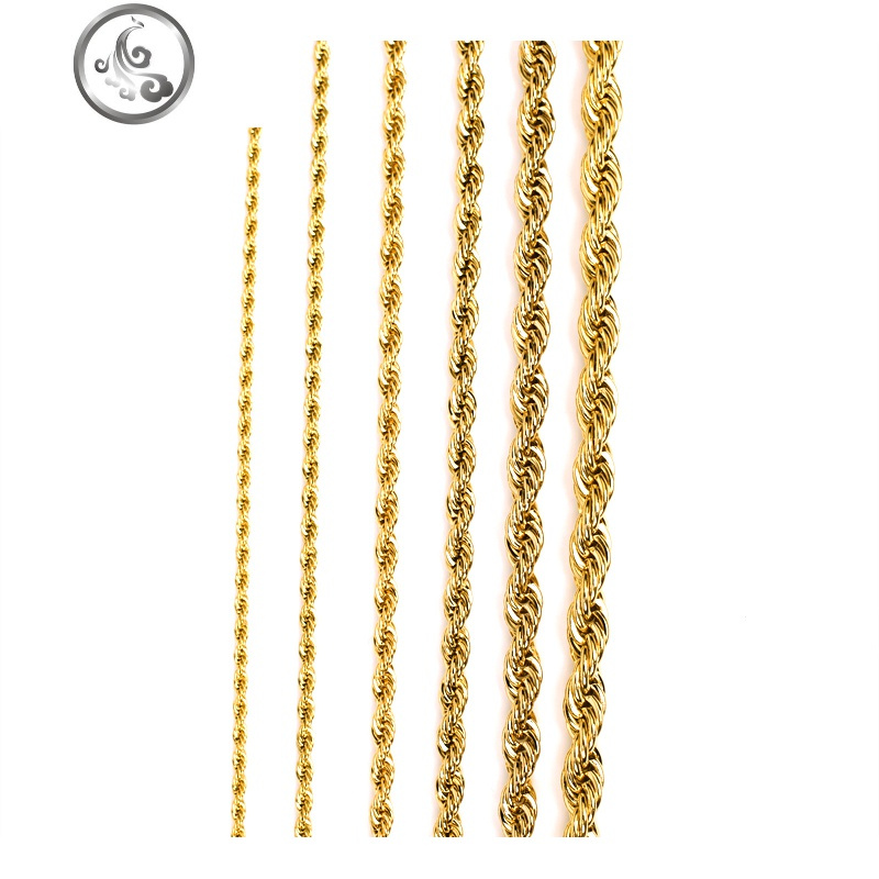 90s vintage gold short chain 金色麻花链银色锁骨项链 男女 JiMi