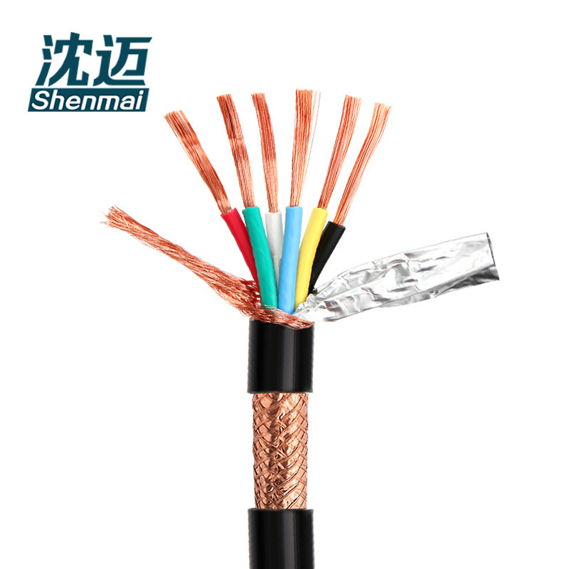 沈迈 铜芯软电线 ZR-RVVP-450/750V-6*1.0mm²/米