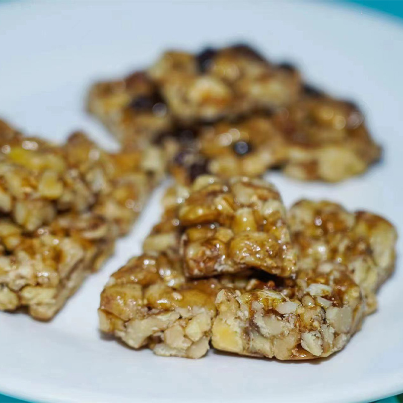 艾利热穆企企(ALRAM QIQI)传统风味核桃仁麻糖 500g/袋