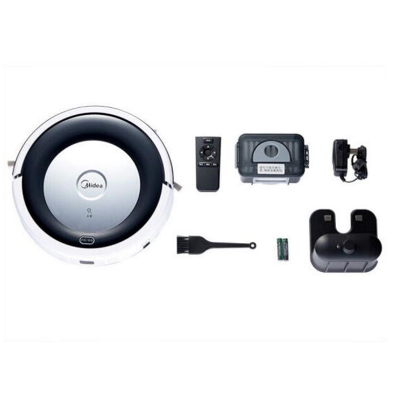 美的(Midea)扫地机人R1-L085B家用清扫吸一体机 吸力防跌落自动回充吸尘器 扫地机器人(干拖)
