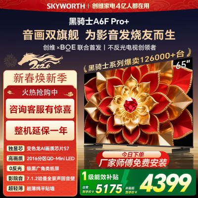 创维电视机 65A6F Pro+&65A6F Ultra