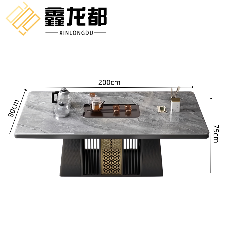 鑫龙都 茶桌2米 张