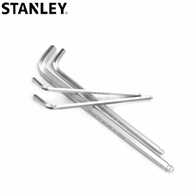 史丹利 Stanley94-084-23公制加长球头内六角扳手5MM