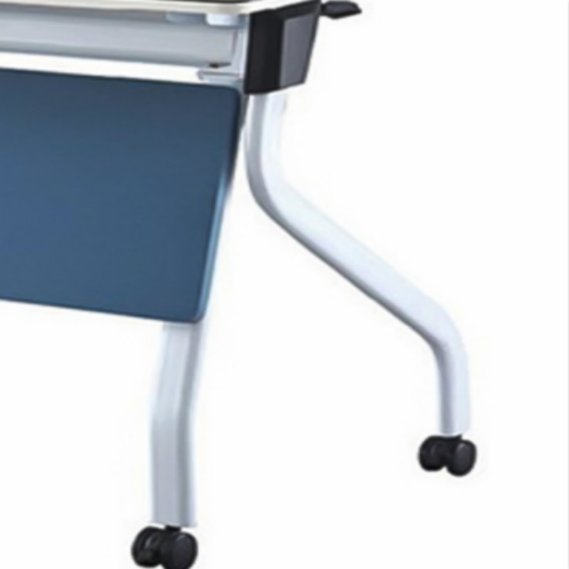 榭邦 办公家具 1.4米灰色双人位2 折叠会议桌 1400*600*750mm