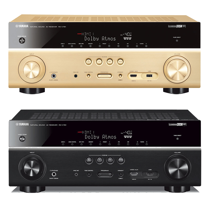 Yamaha/雅马哈 RX-V781+NS-777套装+SW200+IC600 7.1家庭影院套装