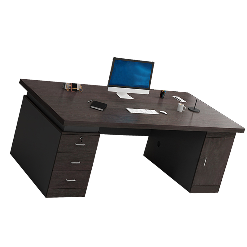 翼澜 木质电脑桌 1.2m 张高清大图