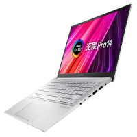 华硕无畏Pro14 2022 12代酷睿标压 i7-12700H 16GB内存 512GB固态硬盘 RTX3050 银 15.6英寸 2.8K 90HzOLED游戏轻薄笔记本电脑