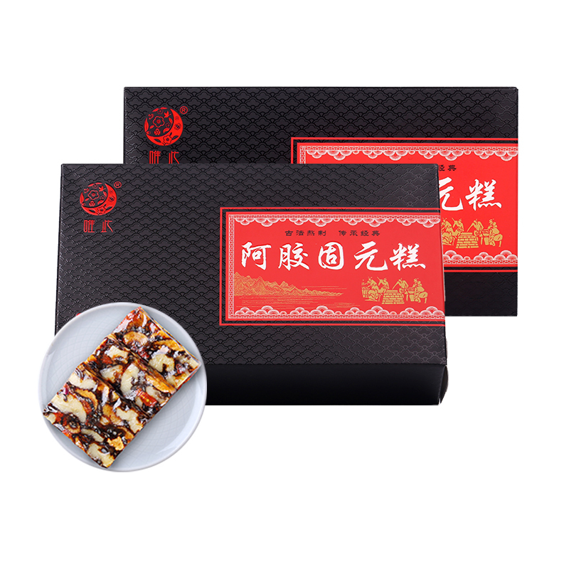 [买2发5]旗舰店官方正品山东纯块阿胶糕即食手工固元膏礼盒女唯此
