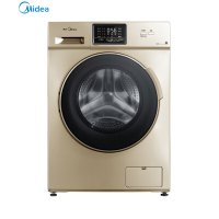 美的（Midea）滚筒洗衣机全自动 巴氏除菌洗 BLDC静音变频 智能时间可调 10公斤 MG100S31DG5