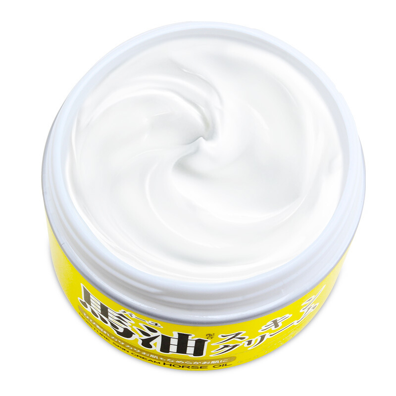 LoShi日本北海道马油保湿滋润面霜220g 保湿补水睡眠亮肤平衡油脂净透亮肤男女士护肤品 日本进口