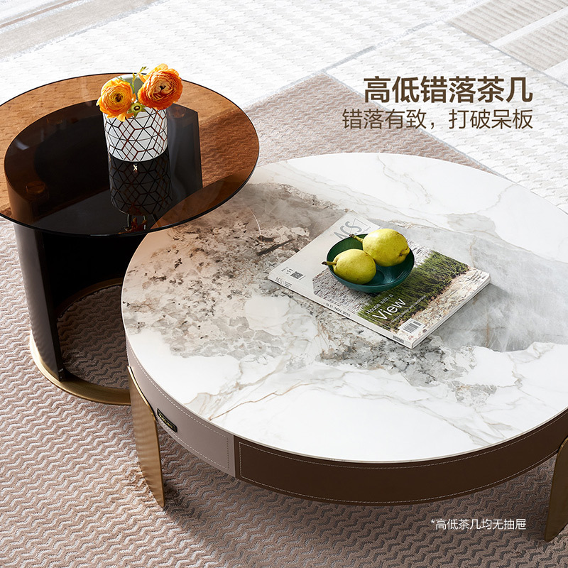 下架全友家居意式极简岩板客厅电视柜家具DW1090