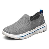 Skechers斯凯奇2021春季GOWALK一脚蹬减震健步鞋男子运动鞋