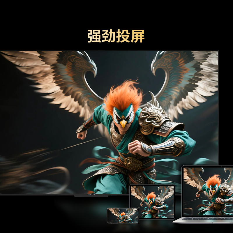 雷鸟雀5 25款50英寸4K超高清智能网络WiFi语音 2+32GB 液晶平板电视机50F295C高清大图