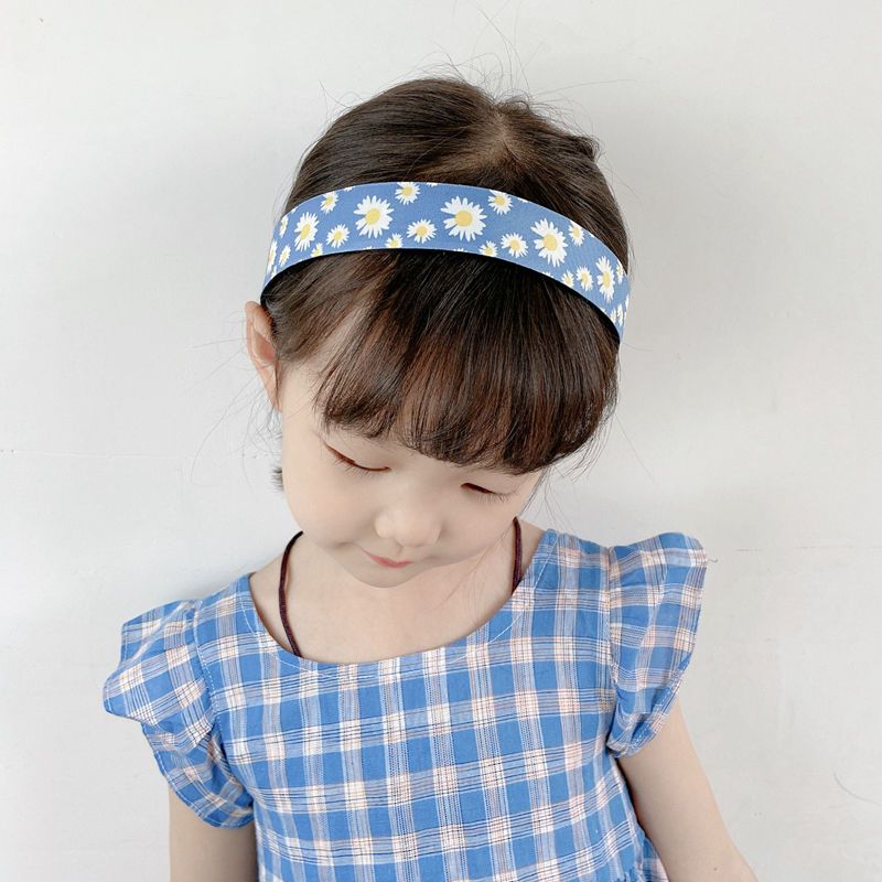 粉色韩版儿童刘海贴魔法贴发箍头箍简约花朵碎发贴头饰发帖洗脸无痕粘