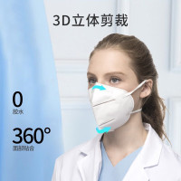 谋福-CNMF n95口罩 耳挂式D920防护口罩防尘透气防飞沫成人男女口鼻罩独立包装（1只装）
