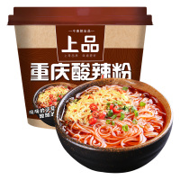 今麦郎上品重庆酸辣粉1桶装 速食粉丝鲜香酸辣内含清脆爽口豆芽小菜 方便速食食品即食红薯粉丝方便面泡面非油炸整箱