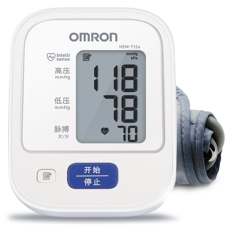 欧姆龙（OMRON）电子血压计 家用 HEM-7124（上臂式）