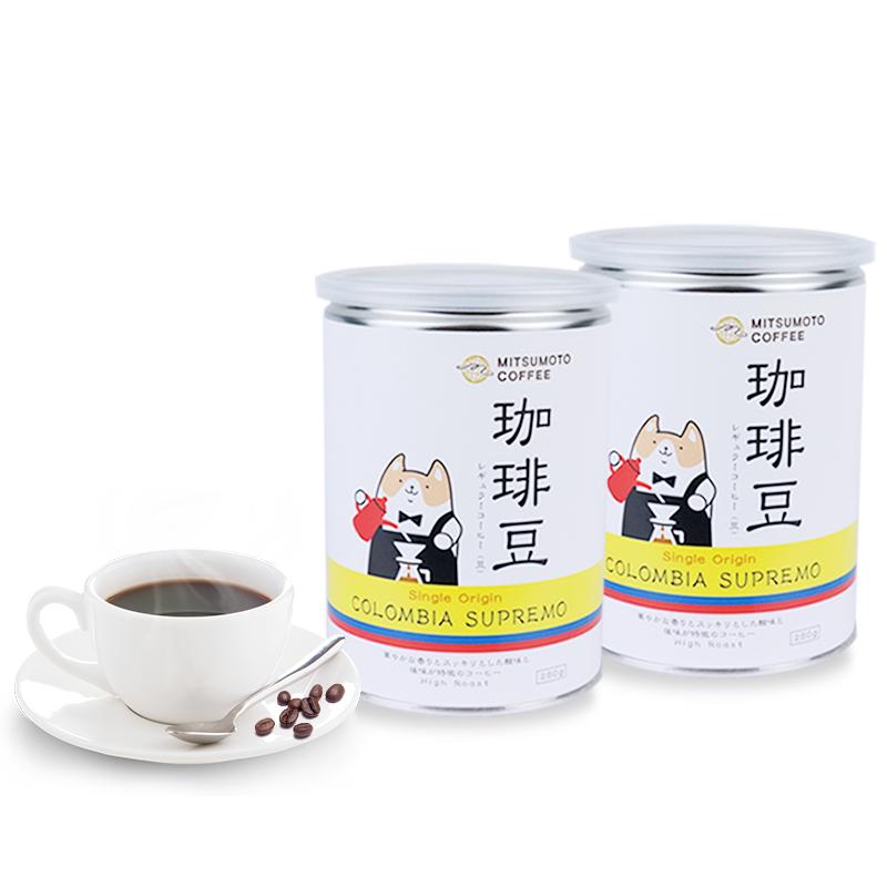 MMC 哥伦比亚苏帕摩 中度烘焙咖啡豆,日本原装进口咖啡豆 250g/罐