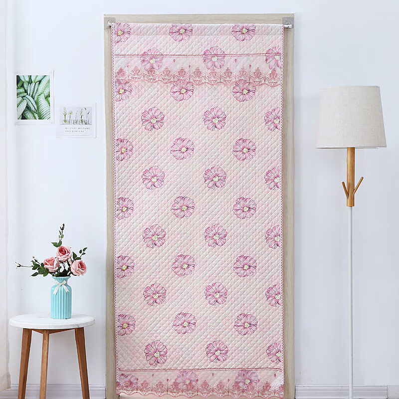 维诺亚棉门帘冬季家用加厚挡风保暖卧室厨房客厅装饰隔断防冷气门帘布艺高清大图