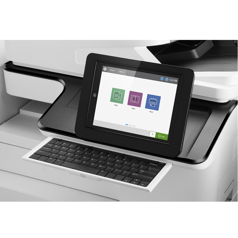 惠普(HP)LaserJet Managed MFP E72525DN 数码复合机自动双面一体机 白色