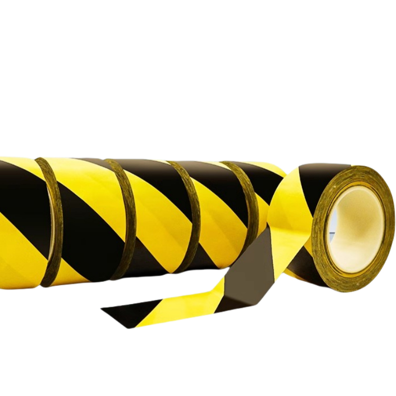 新凯益 警示胶带地板黑黄色PVC标识胶带 宽20mm 卷高清大图