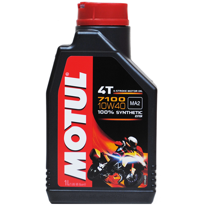 摩特(Motul)7100 4T 摩托车机油 全合成机油 10W40 1L