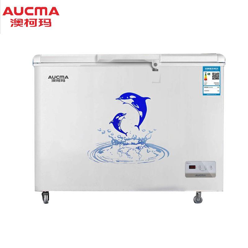澳柯玛(AUCMA)超低温冰柜商用大容量 冷柜卧式单门家用冷冻柜BC/BD-325ND