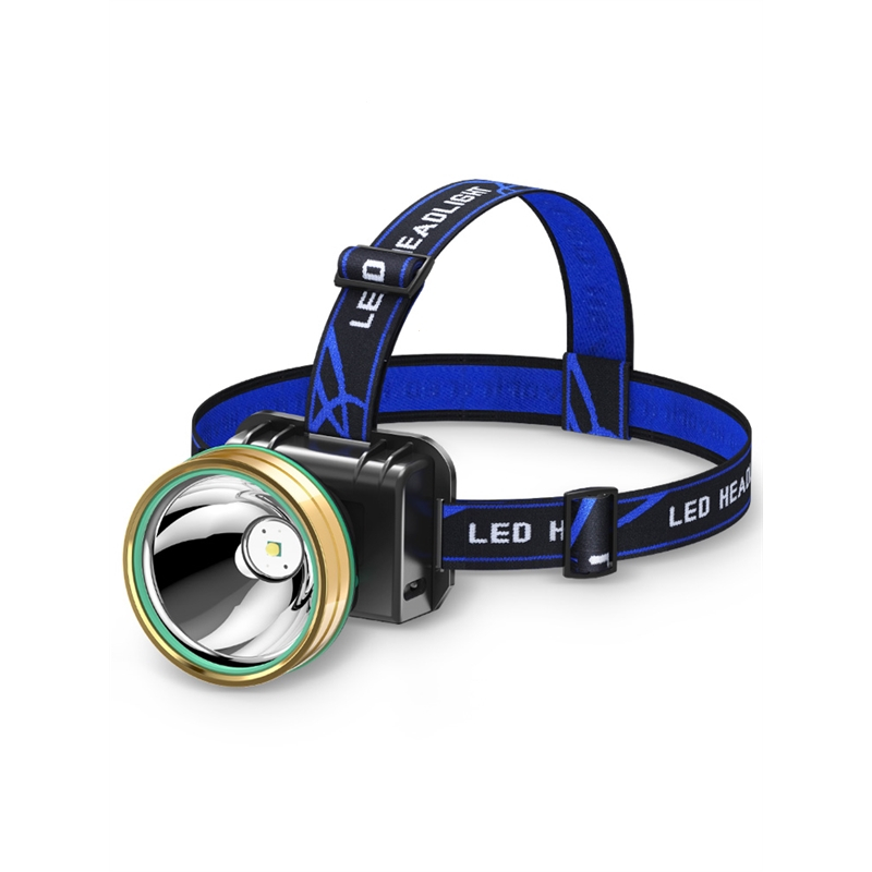 led头灯强光超亮头戴式小手电筒魅扣户外远射充电感应夜钓鱼矿灯