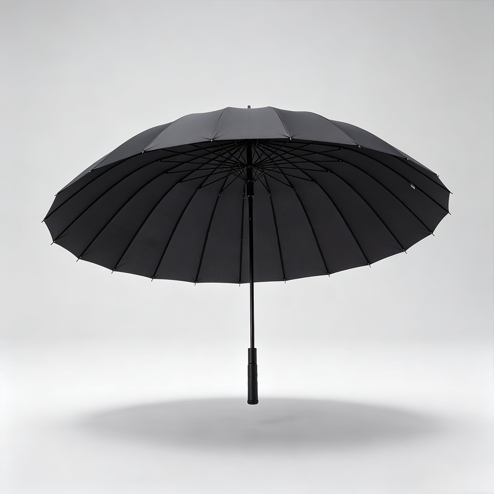 金豫阳 YS-01 恒固系列 长柄商务晴雨 伞 1 把(计价单位:把) 黑色高清大图