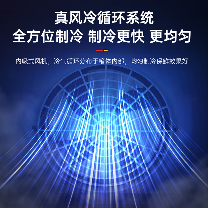 澳柯玛(AUCMA)SC-65(黑色款)商用冷藏展示柜家用迷你冰吧办公室立式台面水果保鲜柜高清大图