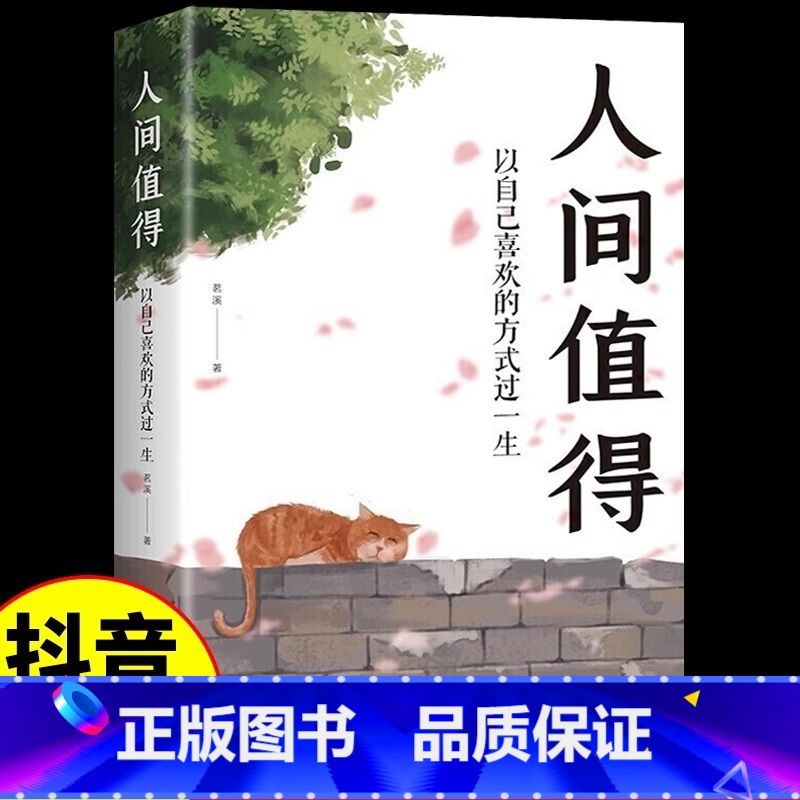 人间值得 【正版】人间值得以自己喜欢的方式过一生人生愿你遍历山河仍觉人间值得正能量青春成长不烦恼初高中人生哲学心理学治愈
