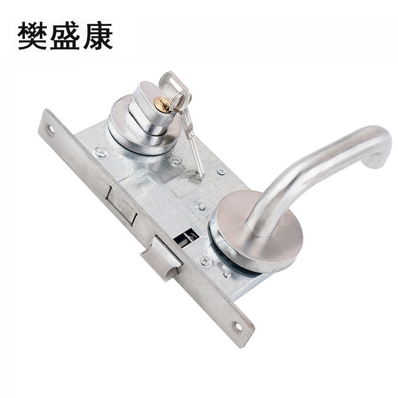 樊盛康 不锈钢防火锁消防锁防火门锁 铜芯 套