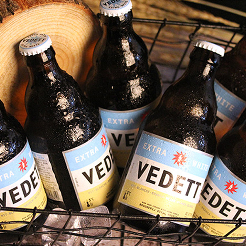 白熊啤酒比利时进口啤酒小麦啤酒精酿啤酒330ml4瓶装