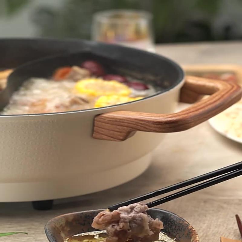 荣事达电火锅DRG-150K 5升大容量无极多档机械控温安全耐用轻巧便携美膳佳品高清大图