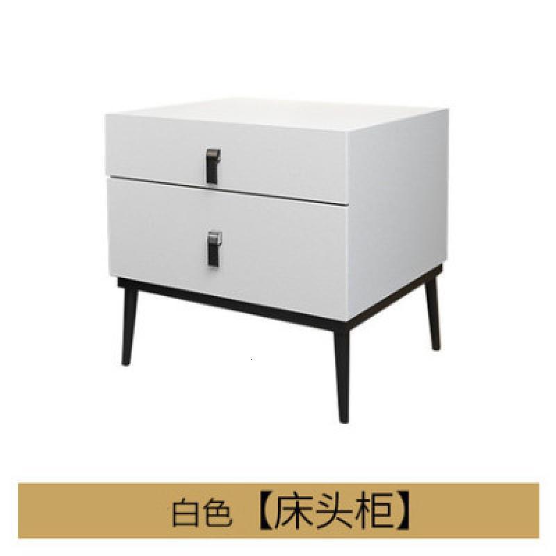 森美人简约现代 港式轻奢床公主 北欧布艺床小户型主卧床可拆洗 单床+二个床头柜（烤漆）1500mm*2000mm组装式架子