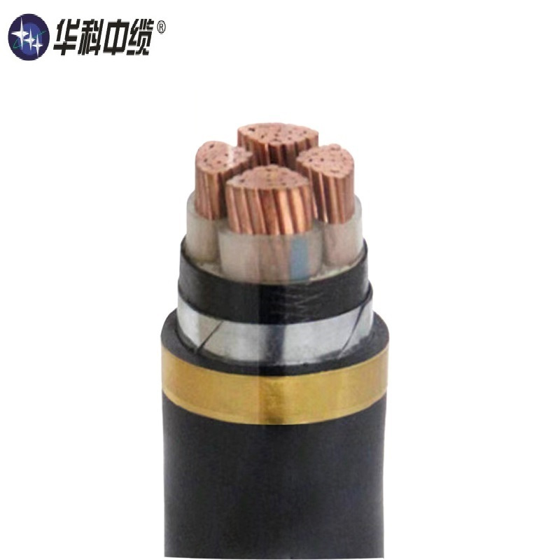 华科中缆电线电缆YJV22-0.6/1KV-4*50 米高清大图
