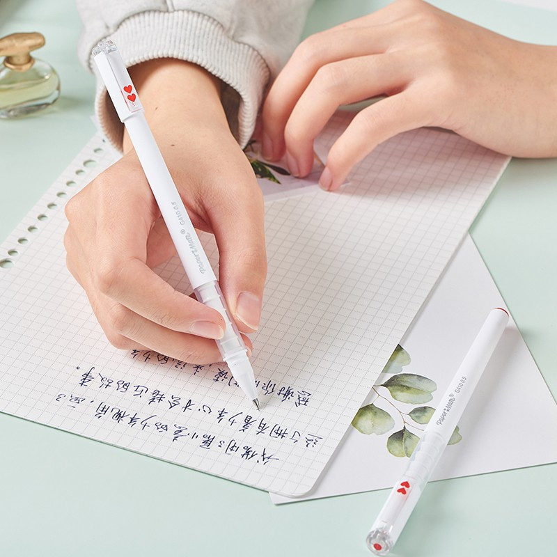 缤乐美(papermate)心心笔系列 中性笔G410 蓝色0.5mm单支装