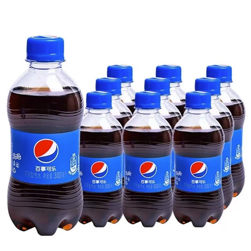 百事可乐300ml*6瓶整箱夏日饮品小瓶碳酸饮料批发