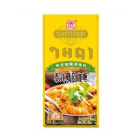 安记黄咖喱块调味料炒菜调料泰式椰风咖喱酱咖喱饭调料微辣 90g