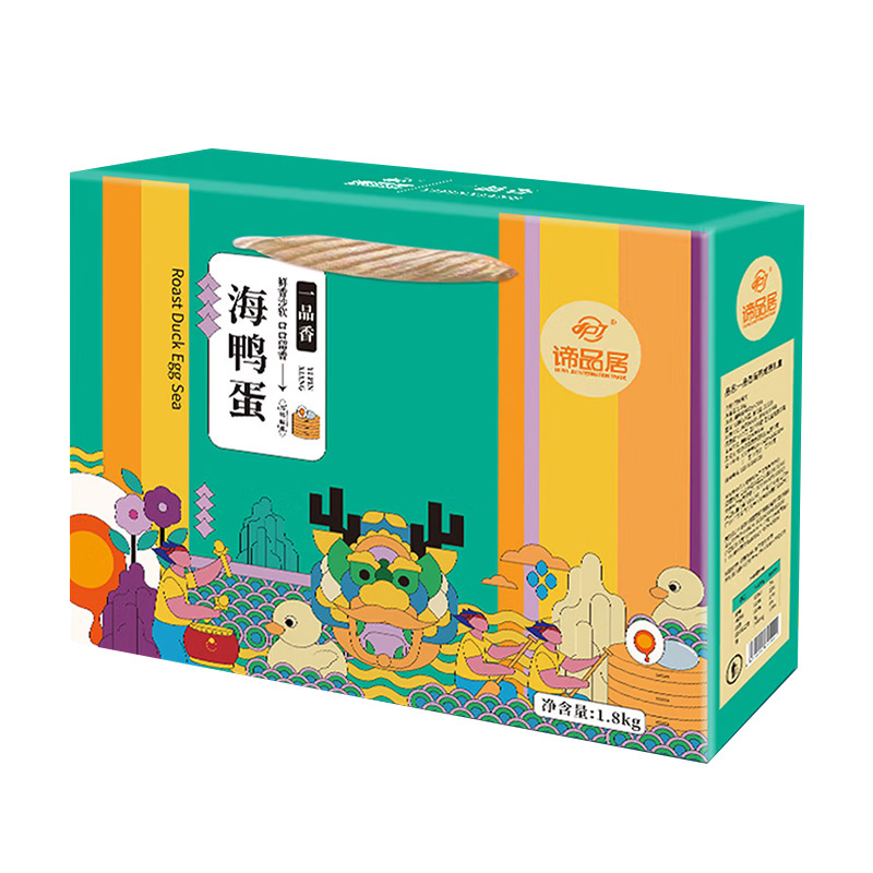谛品居海鸭蛋咸香多油营养丰富一品香礼盒1800g