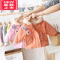 可莉允女童派克服2022新款儿童外套秋冬装宝宝加绒棉服中长款抽绳厚棉衣