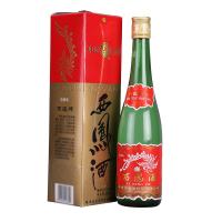西凤 55度绿瓶盒装500ml*6盒 整箱