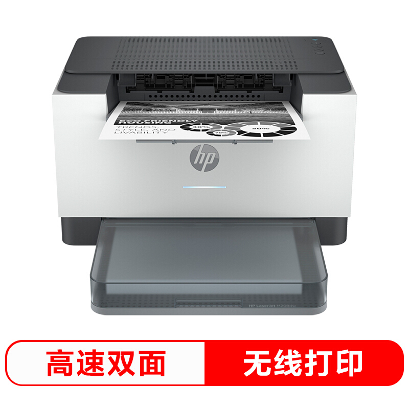 惠普(HP)M208DW/M203DW/203D黑白激光打印机自动双面无线打印机家用办公WIFI打印手机打印学生打印机104W 108W 154NW 2621 2622 套餐二高清大图