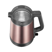 美的(Midea) 电热水壶MK-VJ1502(VJ1502a)家用多功能自然保温烧水壶 304不锈钢倾倒防漏 1.5L