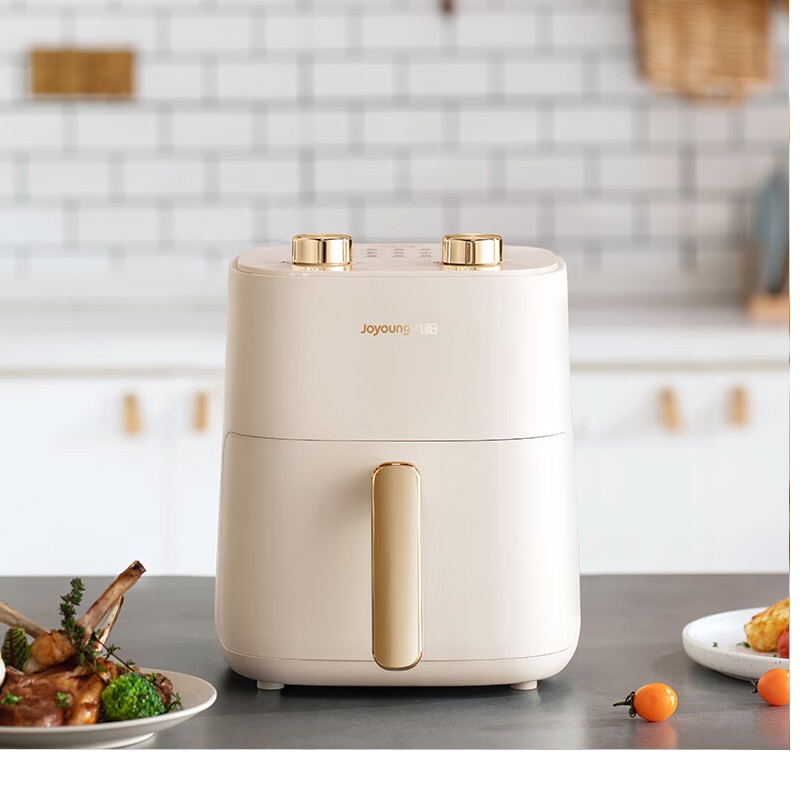 九阳(Joyoung)空气炸锅5升大容量 360度热风循环加热家用智能无油不粘电炸锅 KL50-V526