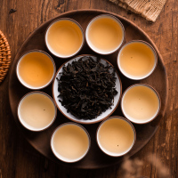 久扬 湖南安化黑茶 2014年盒装天尖一级散茶叶1kg