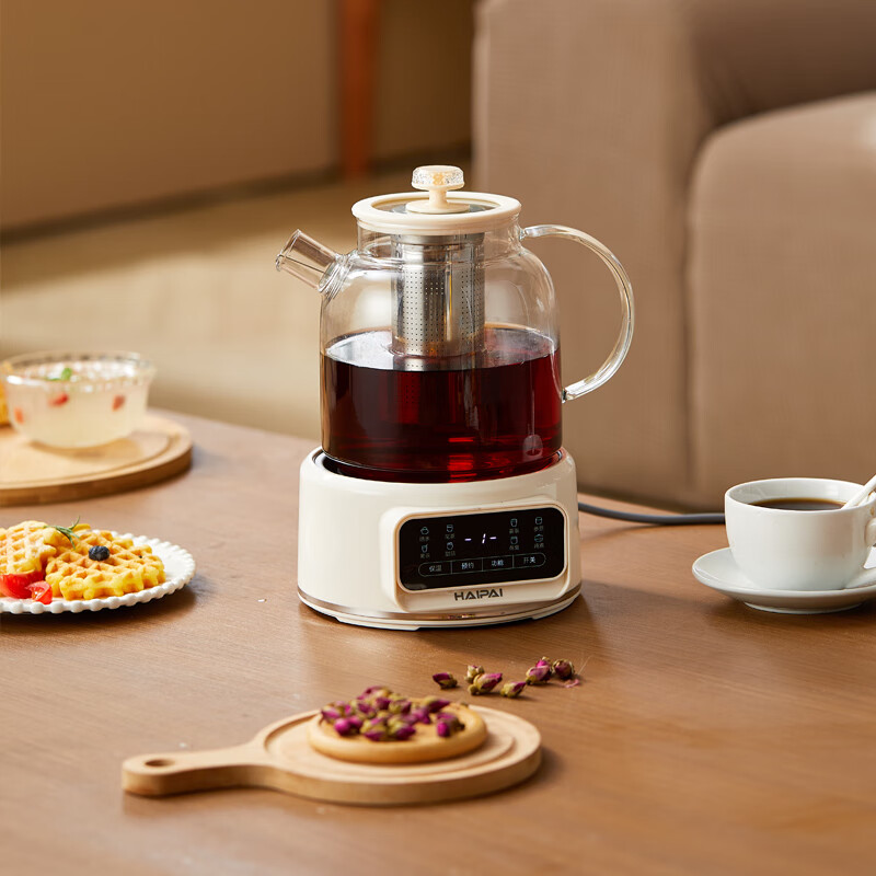 海牌(HAIPAI)HP-Y612液体加热器(花茶壶)800w快速炖煮1L容量电水壶电热壶高清大图