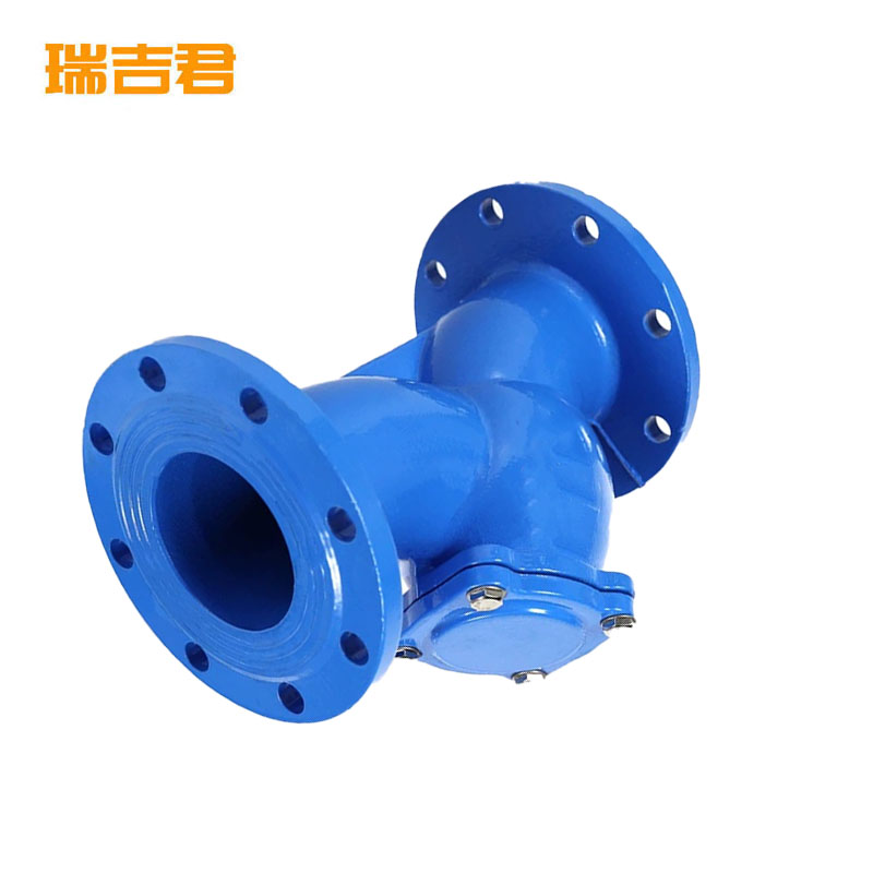 瑞吉君 铸铁法兰Y型过滤阀 DN200 个高清大图