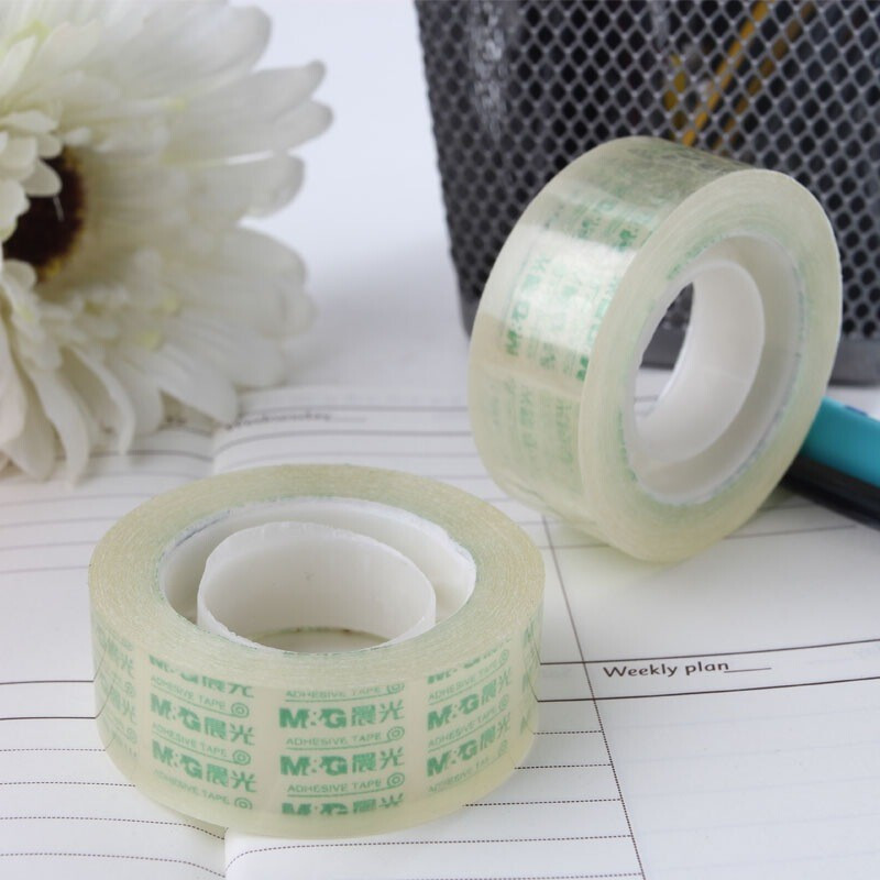 晨光(M&G)AJD97324 文具胶带 24mm*18y (6卷) 5件共30卷高清大图